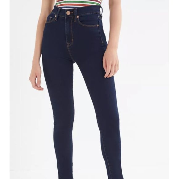 BDG UO Twig High rise jeans dark wash sz 25 - Picture 2 of 11